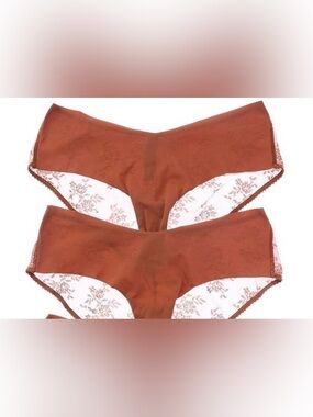 NWT (2) Journelle Womens Romy Jolie Hipster, Brown panties